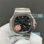 PDF Factory Patek Philippe Nautilus 5711 Green Dial Stainless Steel Swiss Reissue Watch 